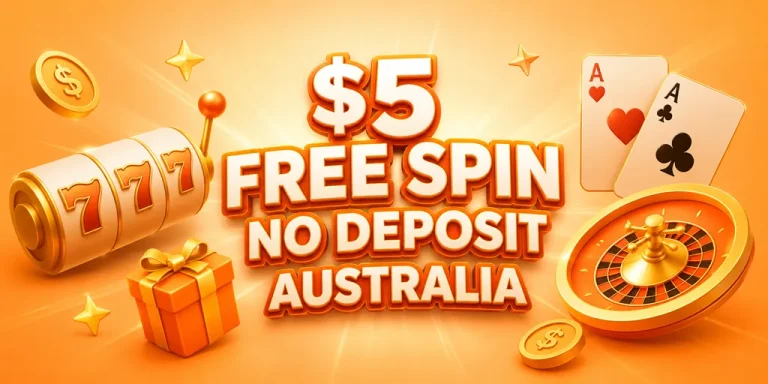 $5 Free Spin No Deposit Australia