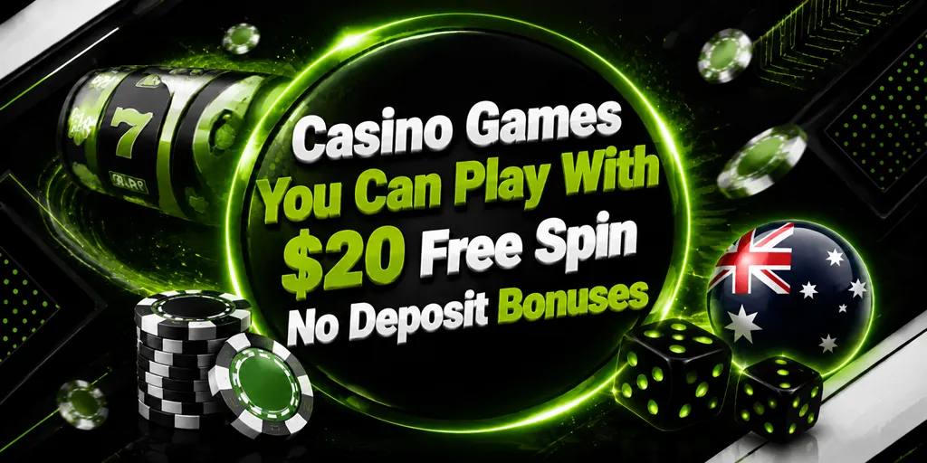 Casino Games You Can Play With $20 Free Spin No Deposit Bonuses
