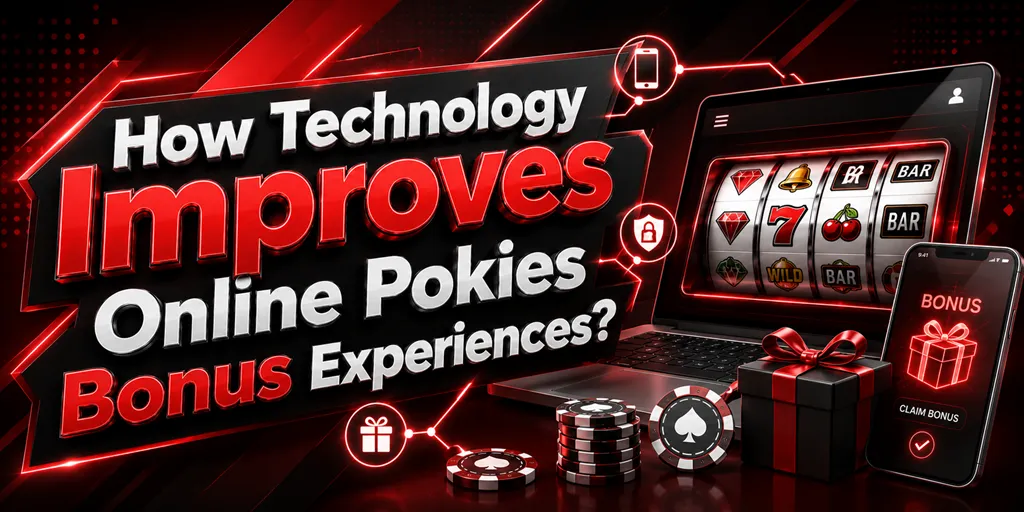 How Technology Improves Online Pokies Bonus Experiences