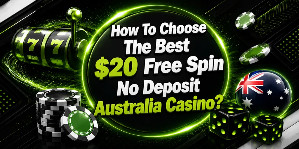 How To Choose The Best $20 Free Spin No Deposit Australia Casino?