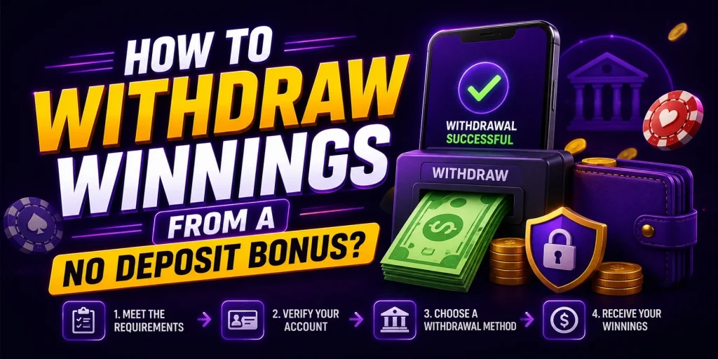 How To Withdraw Winnings From A No Deposit Bonus