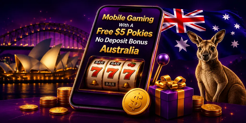 Mobile Gaming With A Free $5 Pokies No Deposit Bonus Australia