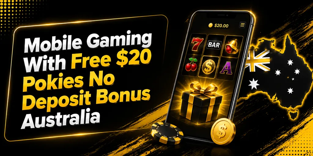 Mobile Gaming With Free $20 Pokies No Deposit Bonus Australia