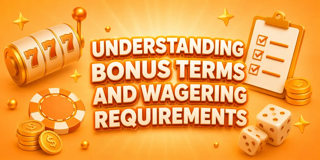 Understanding Bonus Terms And Wagering Requirements