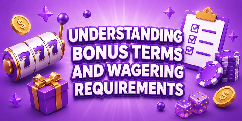 Understanding Bonus Terms And Wagering Requirements