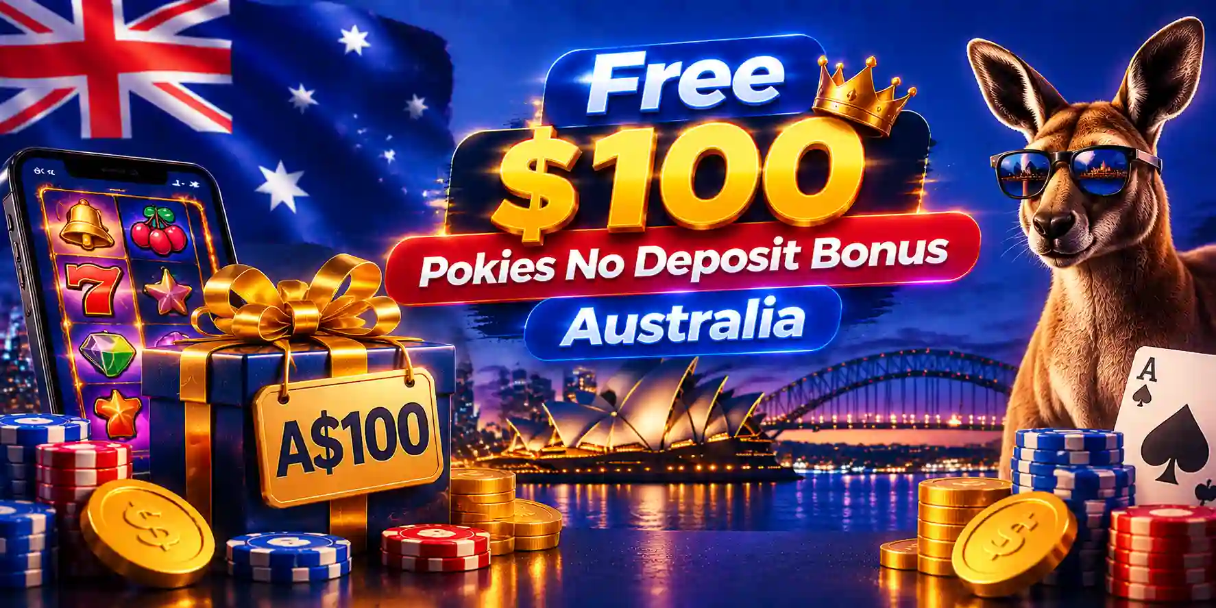 Free $100 Pokies No Deposit Bonus Australia
