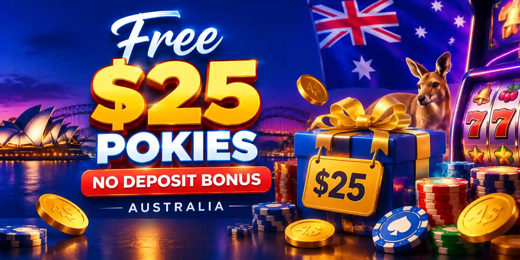 Free $25 Pokies No Deposit Bonus Australia