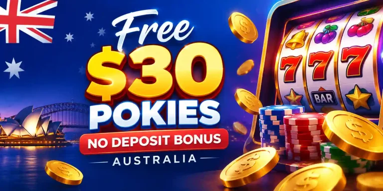 Free $30 Pokies No Deposit Bonus Australia