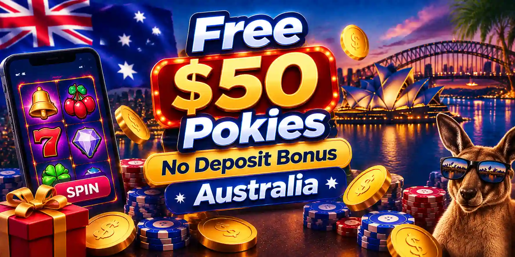 Free $50 Pokies No Deposit Bonus Australia
