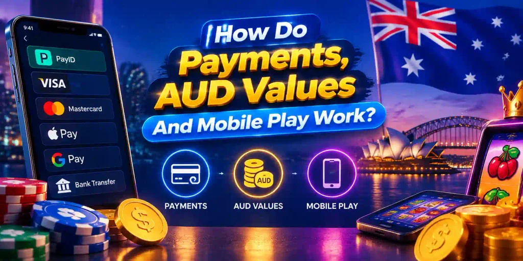 How Do Payments, AUD Values And Mobile Play Work