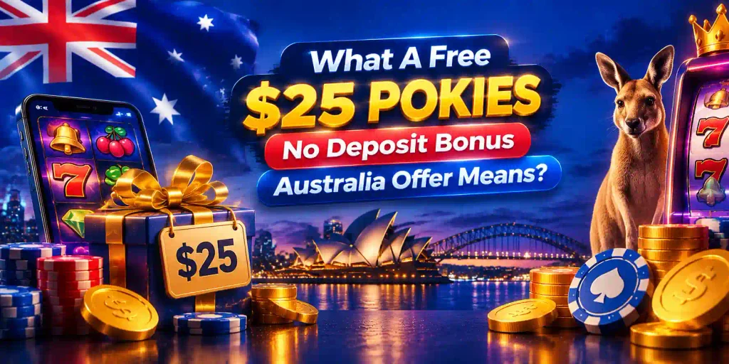 What A Free $25 Pokies No Deposit Bonus Australia Offer Means